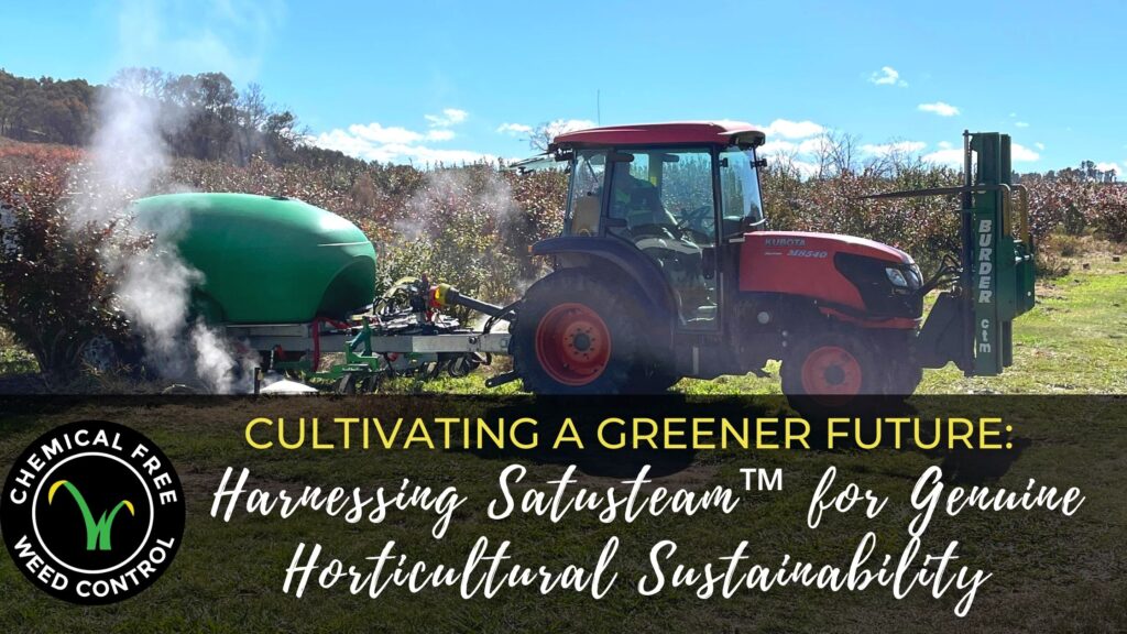 "The Best Agriculture Steam Weeder: Your Organic Solution for Sustainable Farming"